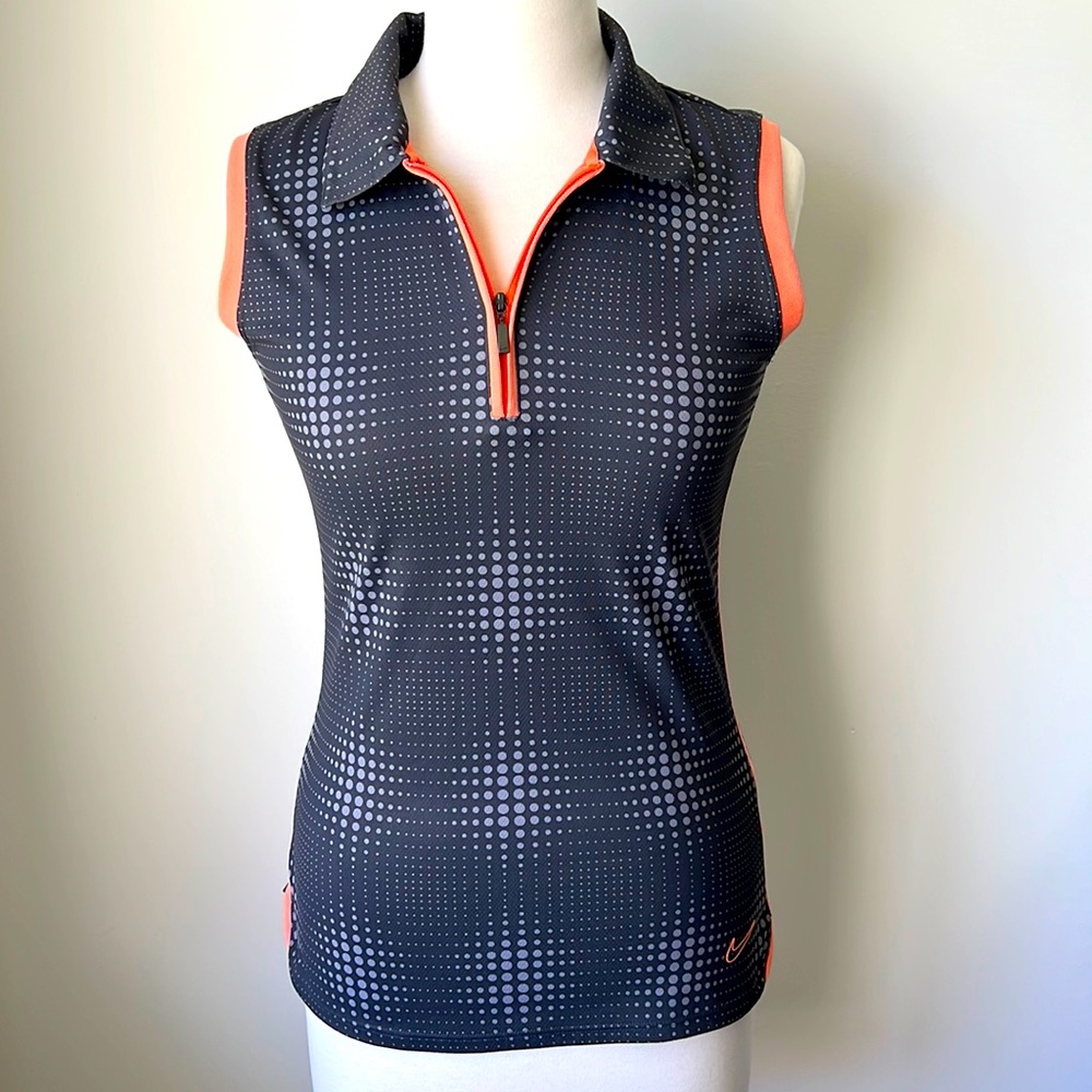 Nike Golf Women’s Tour Performance Dri-Fit Sleeveless Golf Shirt